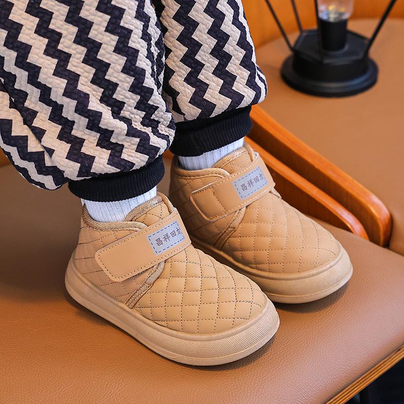 Kinder Winter Schneestiefel mit Samtfutter und Verdickter Isolierung