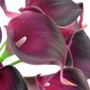 6PCS In Stock Calla Artificial Flowers for Decoration,Wedding Bridal Bouquet,for Home Room Office Table Decor  Calla Fake Flower