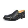 Large size leather shoes men's retro business dress casual shoes men's shoes large size groom wedding shoes