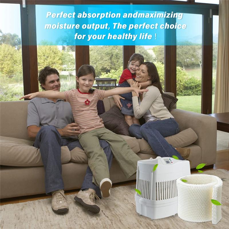 MAF1 Wick Humidifier Filter for Aircare Humidifier Filters -Compatible for Essick Air Emerson Moistair Filter - 2 Pack