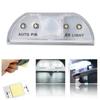 Intelligent PIR Infrared Automatic Sensor Motion Detector Keyhole Lock Light 4 LED Lamp