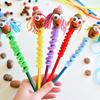 303pcs 11.8inch Multiple Colors Pipe Cleaners & Plastic Colorful Scissors DIY Art Twisting Stick Materials Kit Birthday Gift YMY