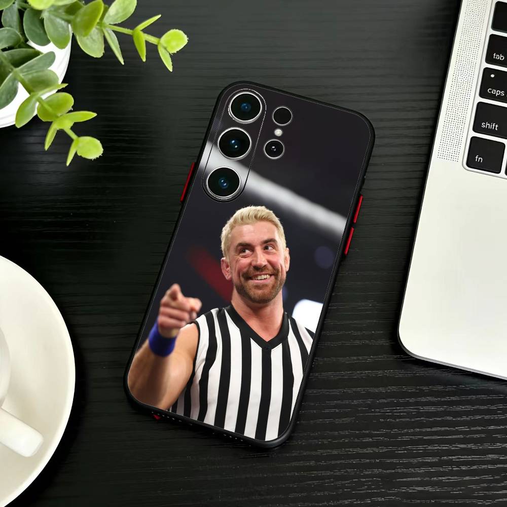 Joe Hendry  Phone Case For Samsung S26,S25,S24,S23,S22,S30,S21,Ultra,Plus,FE 5G Black Soft Cover