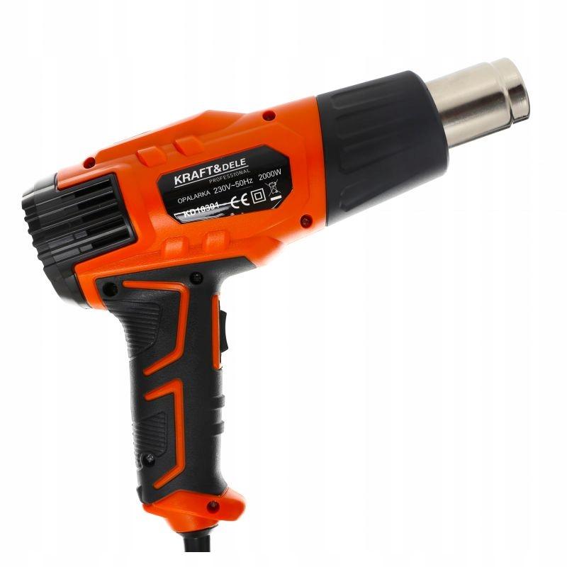 Electric Heat Gun 2 Modes 2000 W 230 V 550 °C Kraft&Dele