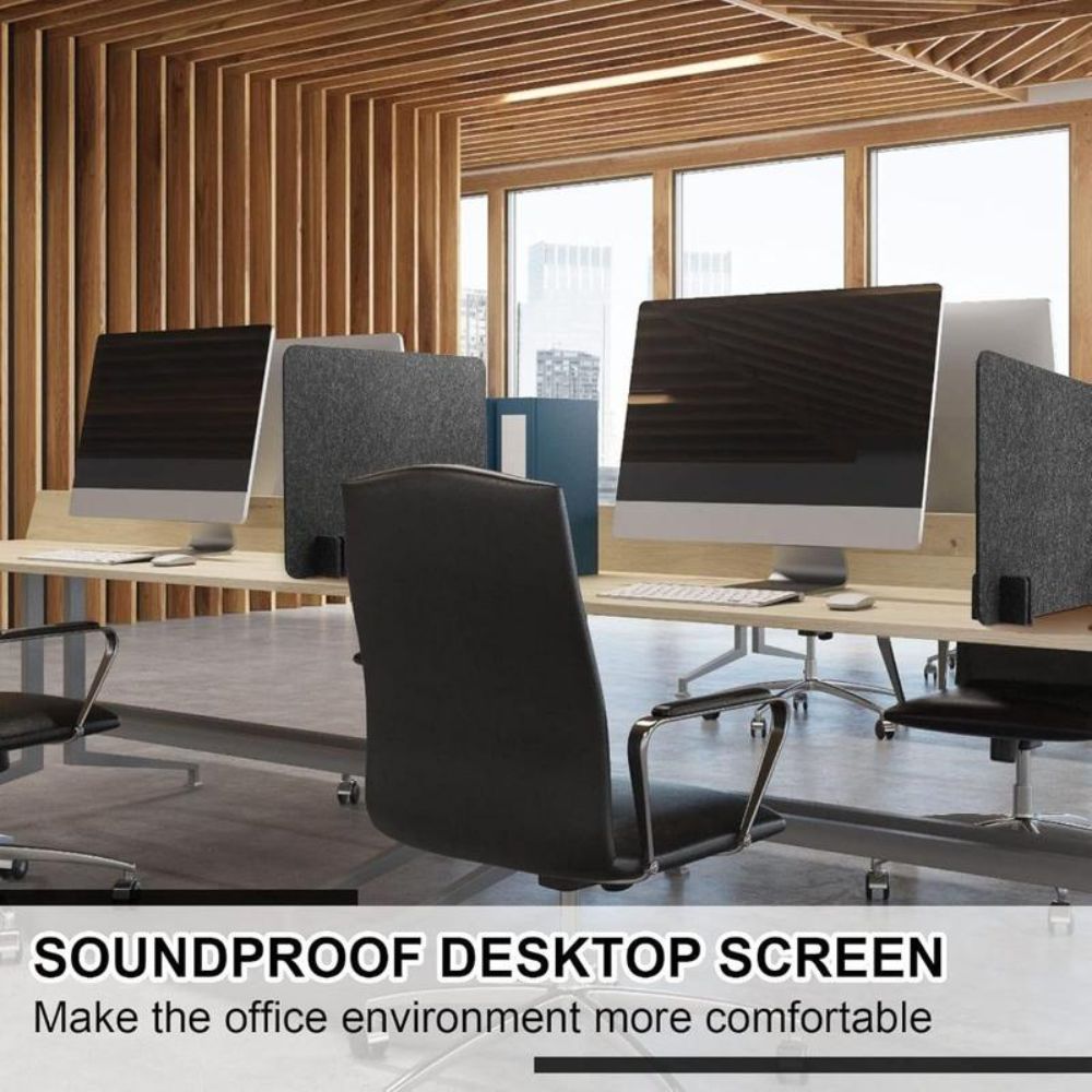 Acoustic Student Desk Divider Felt Thickened Dining Table Isolation Board Privacy Panel for Student Desktops in Classroom