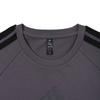 Adidas Tee1 Three Stripes Breathable Sports Casual Raglan Short Sleeve T-Shirt Men Tops Black KC3865