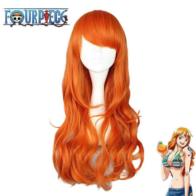 Parrucca Costume Nami di One Piece per Cosplay, Halloween e Altro