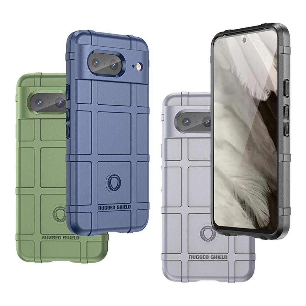 For Google Pixel 8 Pro Pixel 7A 7 Pro Case 6 Pixel6 Pro 6A Pixel 5 Pixel 4A 5G Rugged Shield Back Cover Rubber Protective