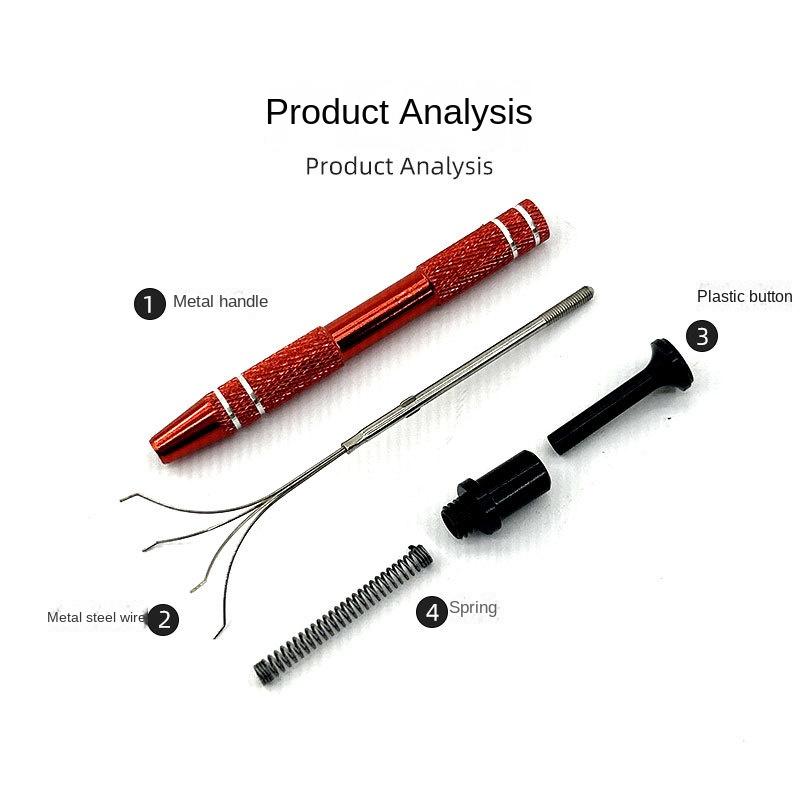 Electronic Components Jewelry Grabber IC Puller BGA Chip Clip Picker Precision Component Grabber Separation