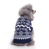 Autumn/Winter High Neck Christmas Dog Sweater - Warm Knitwear for Pets