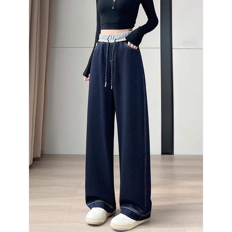 JOHLIN DREAM Women s Winter Plush Straight Jeans 2XL