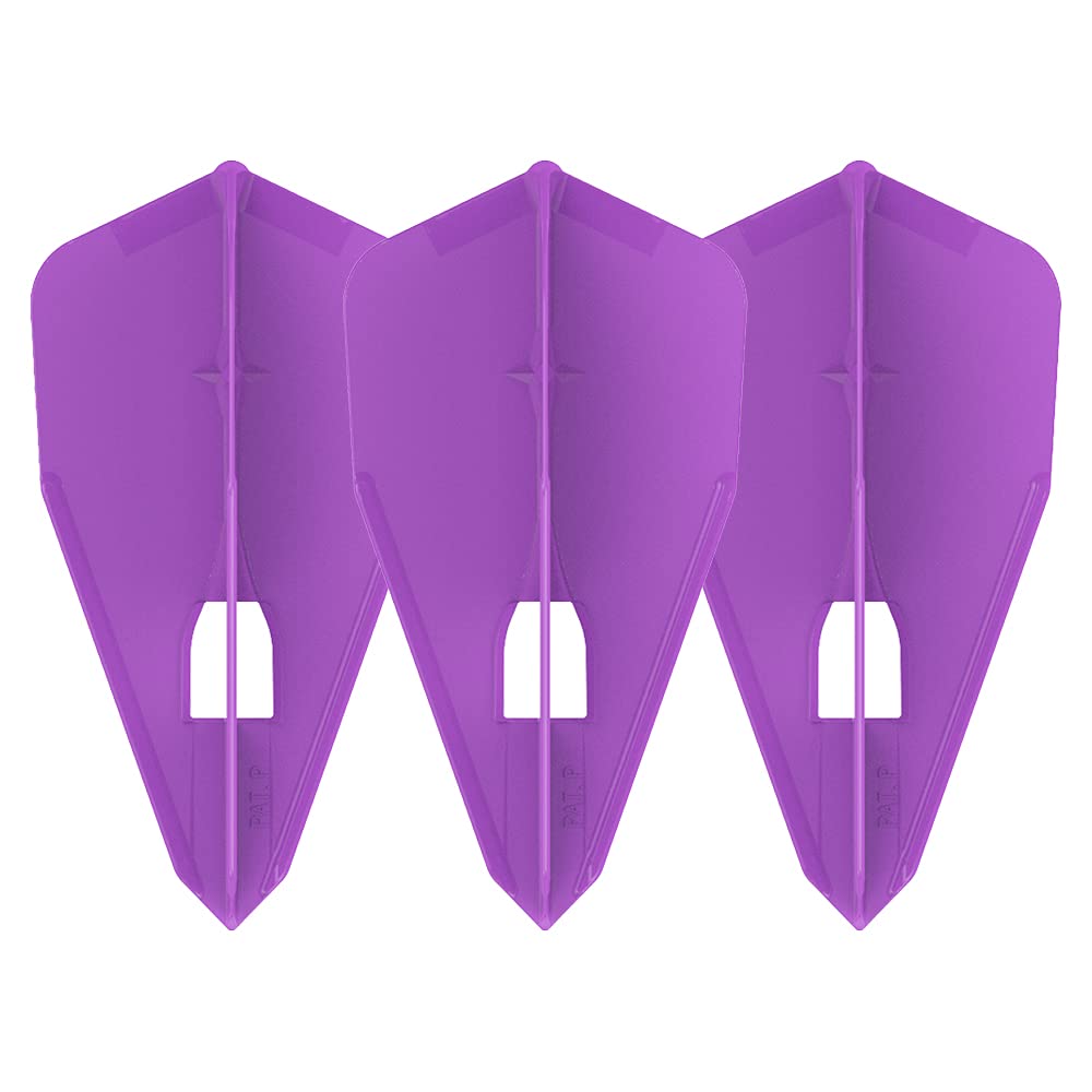Dart Flight Bullet Shape Purple Champagne Ring Compatible L-style Flight-L