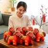 2026 Horse Year Horse Plush Toys Red Zodiac Pony Figurine  Chinese New Year