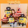 Peluche di Spongebob e Patrick Stella con Design in Stile Pirata per Regalo ai Bambini e da Collezione