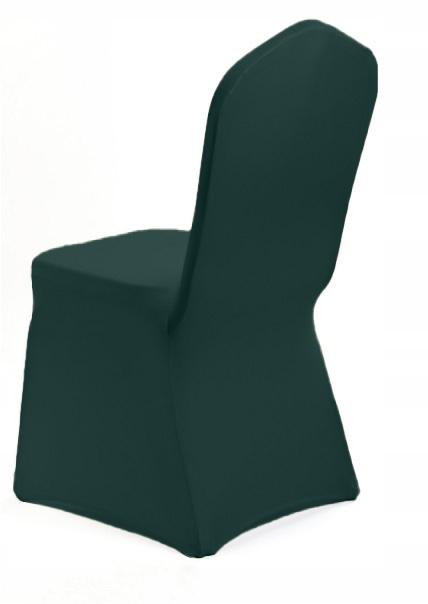 Green Banquet Chair Cover, Elastic, Premium