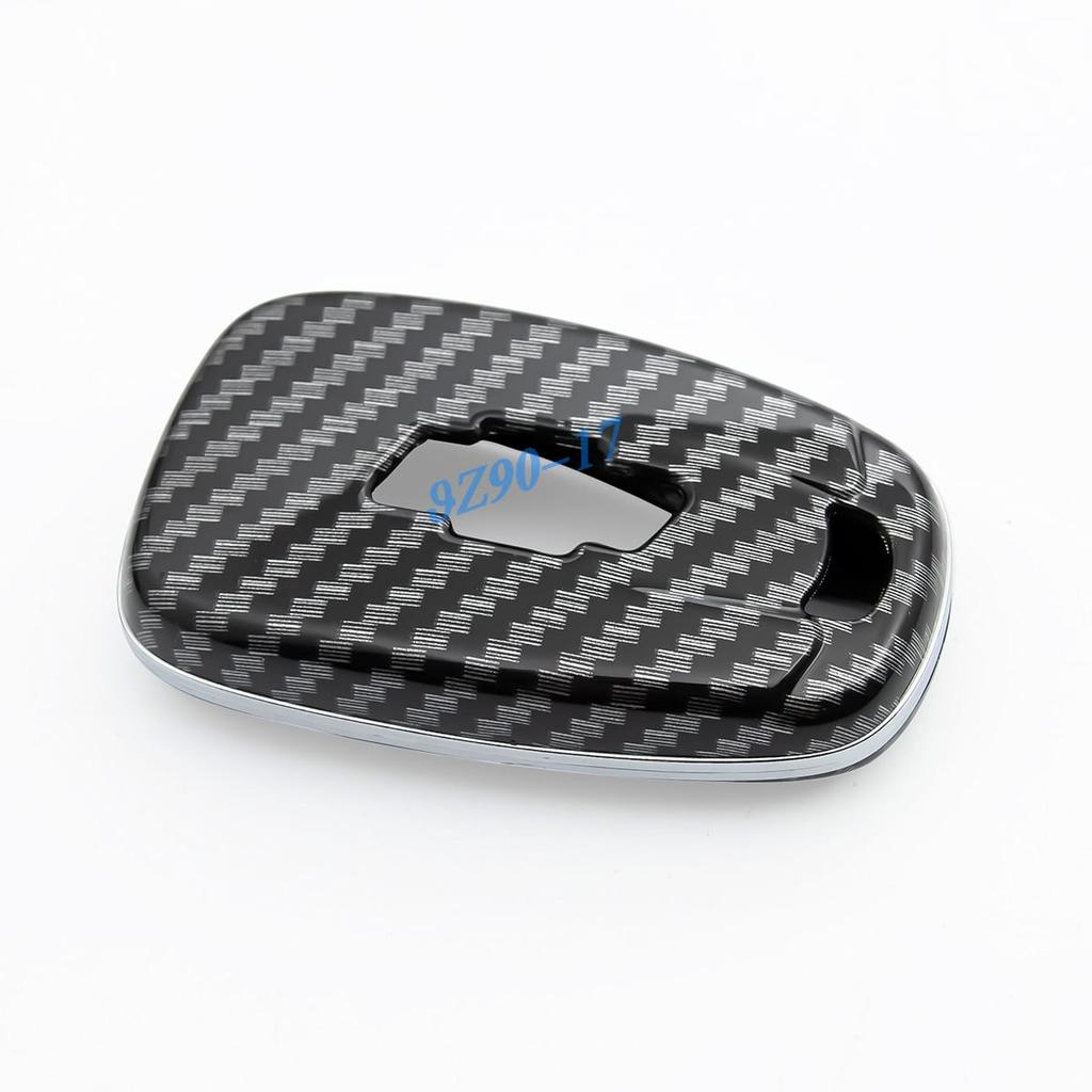 Abs Carbon Fiber Car Smart Key Cover Case For Chevrolet Blazer Trax Equinox Cruze Malibu Traverse Trailblazer Camaro