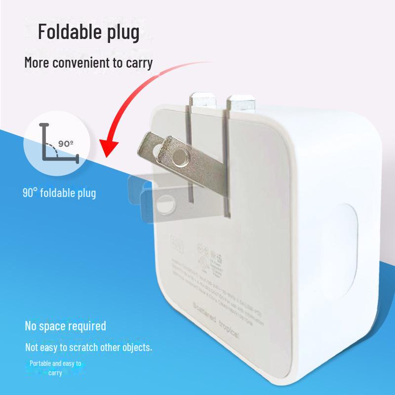 35W Dual Type-C PD Fast Charger for iPhone 13 and Tablet Devices