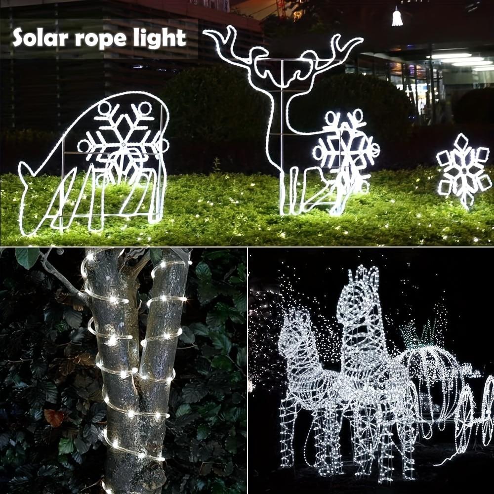 Solar-Powered Outdoor String Lights 7m 10m 22m 8 Modes Waterproof Garden Lamp for Tree Patio Fence Patio Christmas Fairy Light