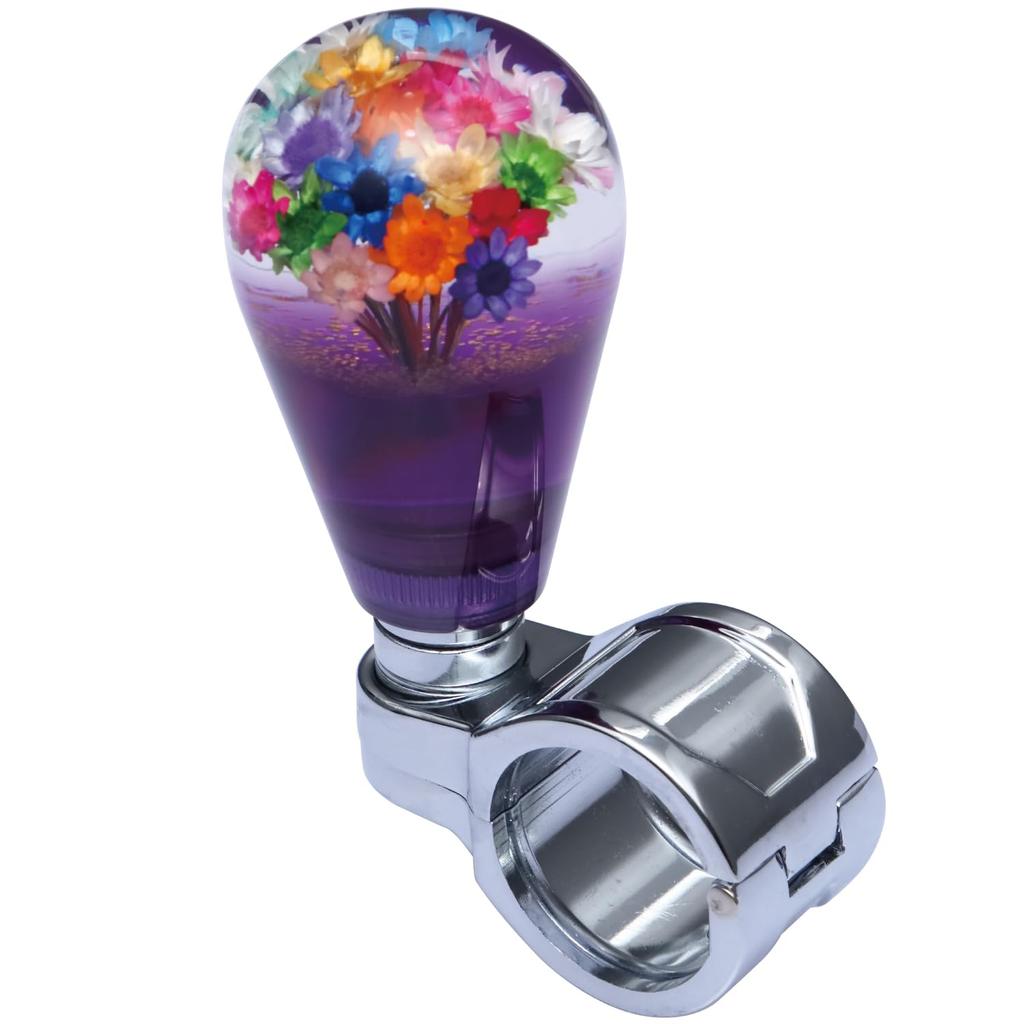 Jet Inoue 506157 Underwater Flower Handle Spinner Purple