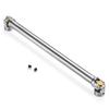 TRZX RC Metal Drive Shaft 40-260mm Upgrade Part for 1:14 Tamiya Trailer Tractor Truck RC Crawler Car (150-190mm)