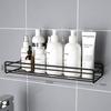 No-Drill Bathroom Corner Shelf, Wall-Mounted Storage Rack for Toilets, Washstands, and Dormitories