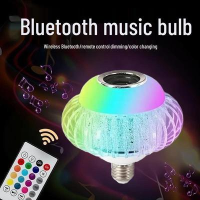 Lanterna di Cristallo LED Bluetooth Colorata: Luce Atmosfera Musicale per Feste e Bar
