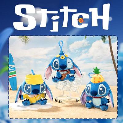 Disney Lilo & Stitch Plush Keychain - Cute Backpack Charm Gift