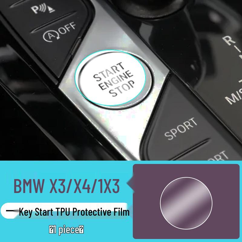 Tempered Glass Protective Film for BMW X3/X4/iX3 (2022-24) Central Screen