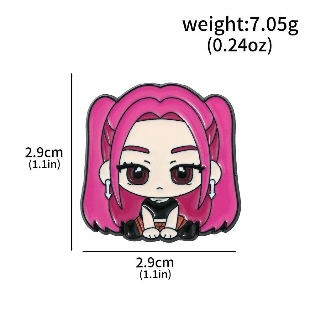 Anime K-POP Dämonenjägerin Anhänger Perlen DIY Armband