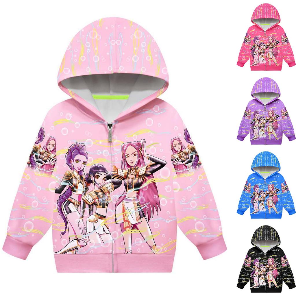 Dětské volné mikiny s dlouhým rukávem, halenka, ležérní móda, jednobarevný pulovr s kapucí, top s kapsou