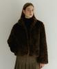 Ttudement Teddy Fur Jumper Dark Brown