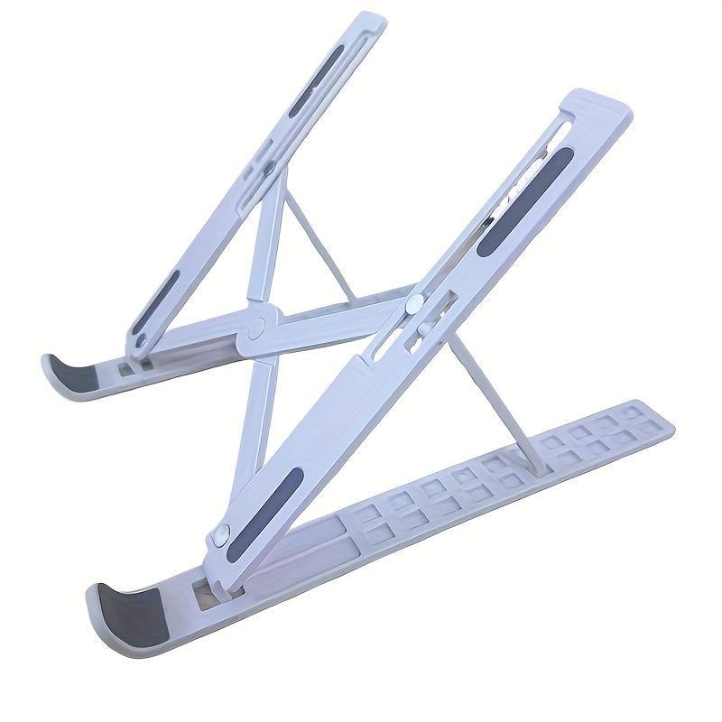 Adjustable Portable Laptop Stand, 10-Gear Foldable Cooling Holder, Ergonomic for Travel & Use 15 Inches And Above