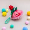 Planet Baby Plush Keychain - Cute Vegetable Pendant for Girls