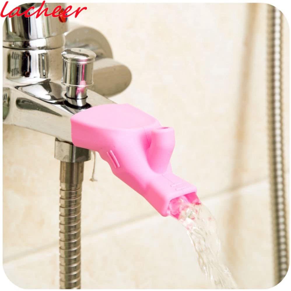 Colorful Silicone Faucet Extender for Easy Brushing