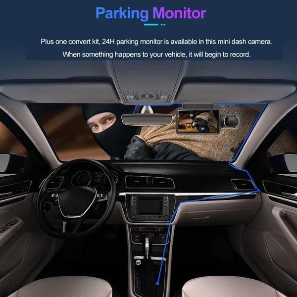 Upgrade Dual Lens Car DVR Dash Cam Video Recorder G-Sensor 1080P Front and Inside Camera DVR/Dash Camera Car Electronics