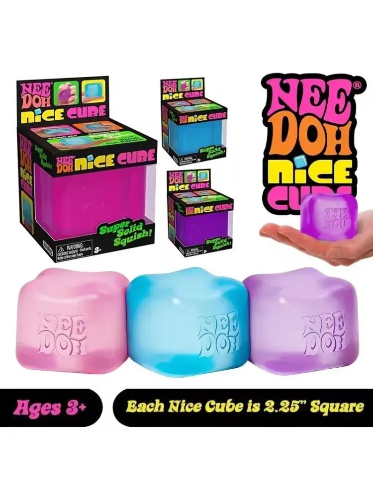 ** Selling Schylling NeeDoh Fuzz Ball Jellyfish Squishy Blind Box Soft Squeeze Toy Stress Anxiety Relief Stress Sensory Gift