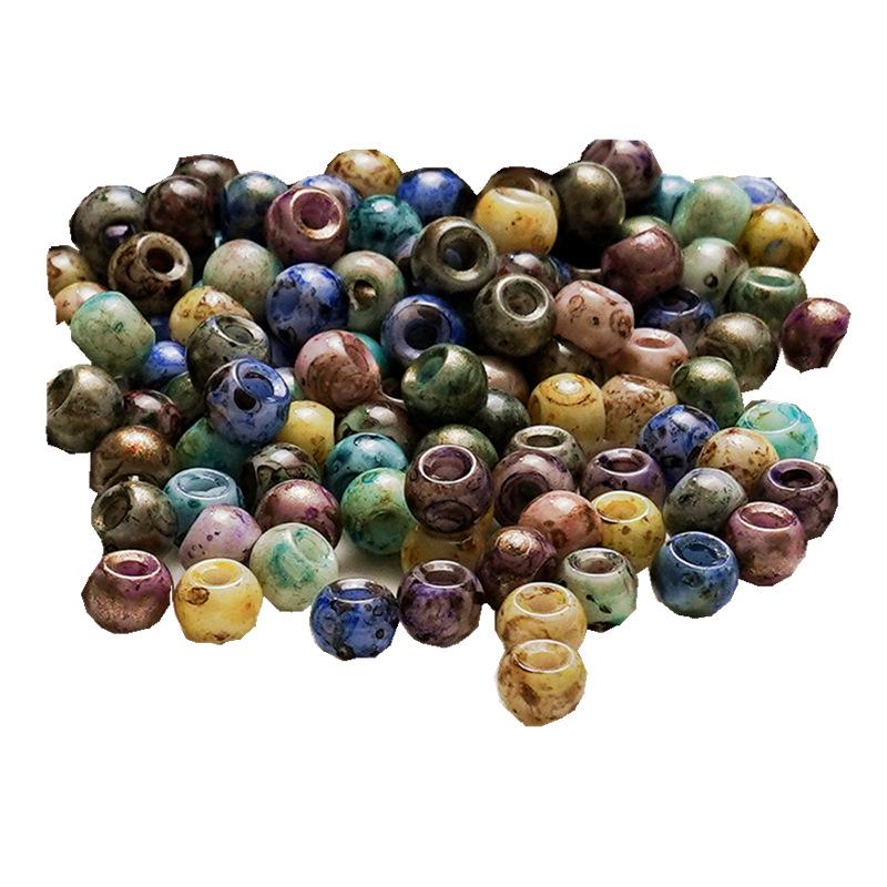 4mm Picasso Glass Seed Beads for DIY Jewelry: Bracelet, Necklace, Ring Accessories
