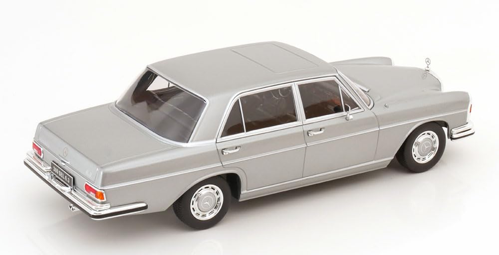 KK Scale Scale Mercedes 300 SEL W109 Silver Finished Product 1/18 6.3 1967-1972