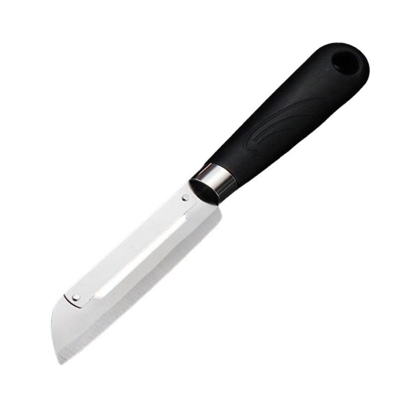 In-Stock Multifunctional 2-in-1 Kitchen Peeler: Stainless Steel Fruit & Vegetable Grater and Scraper