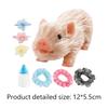 Full Body Silicone Piglet Cute Lifelike Reborn Baby ,