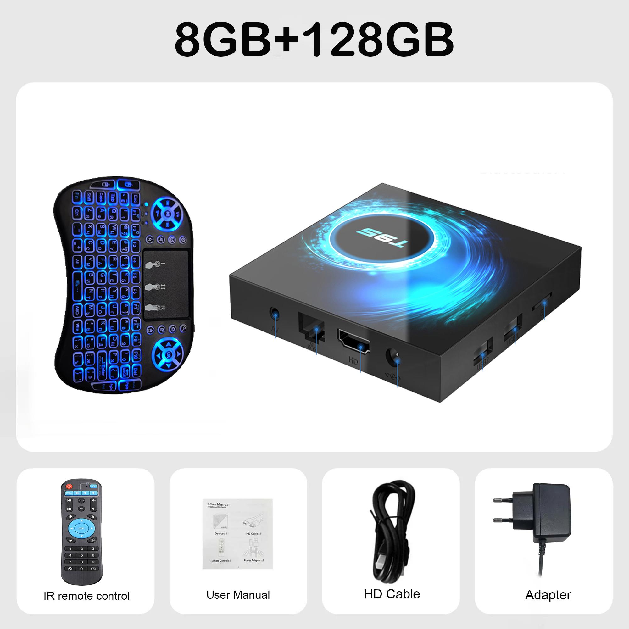 Android16 Smart TV Box T95 8GB