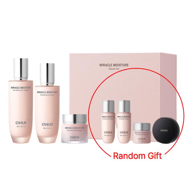 

Ohui Miracle Moisture Pink Barrier 3 шт. Специальный набор