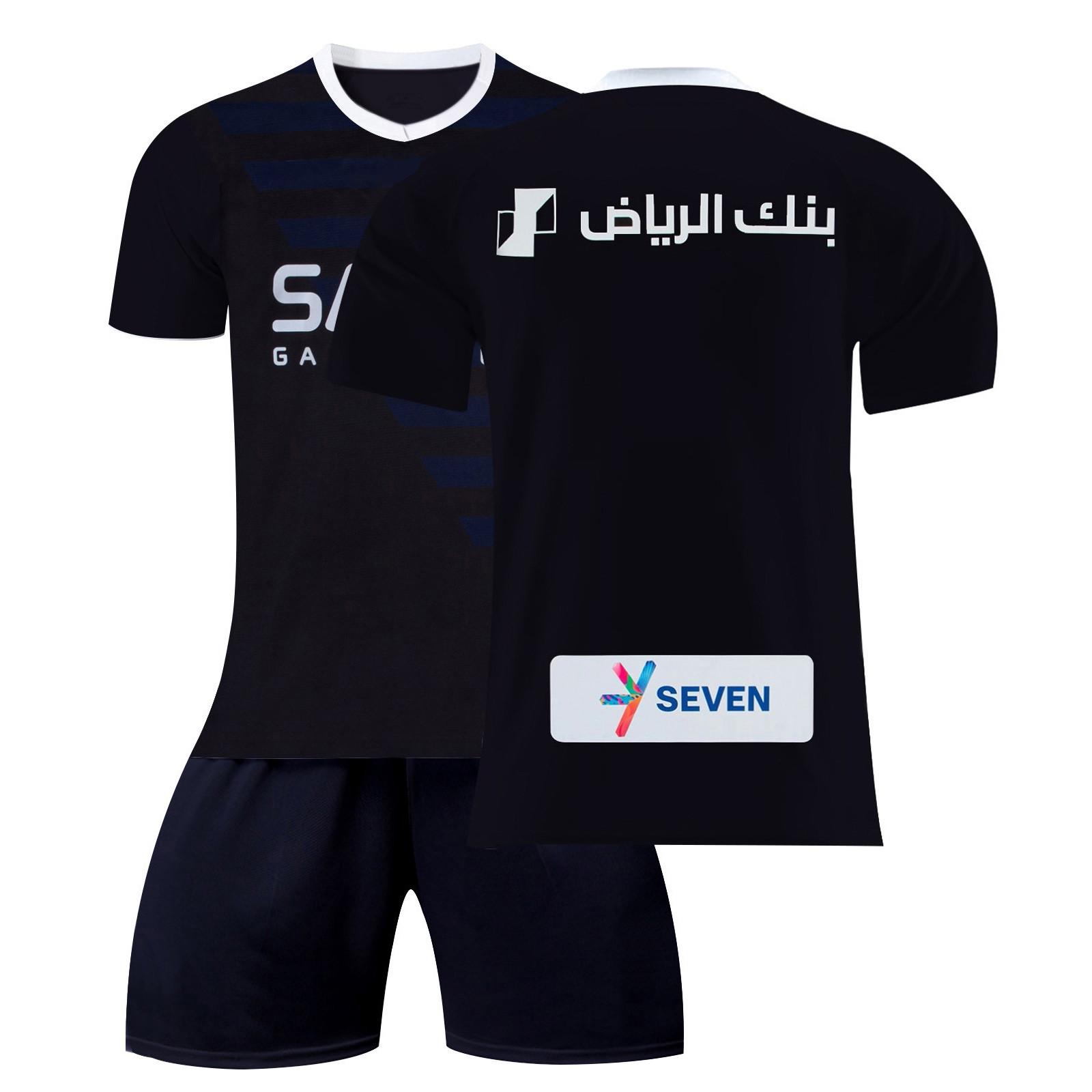 

2324 Riyadh New Moon Second Away Football Jerseys Shorts Set New Shorts Outfits 28