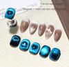 Magical Magnet Board Stripe Heart Shape Nail Art Tool UV Cat Eye Nail Gel Polish