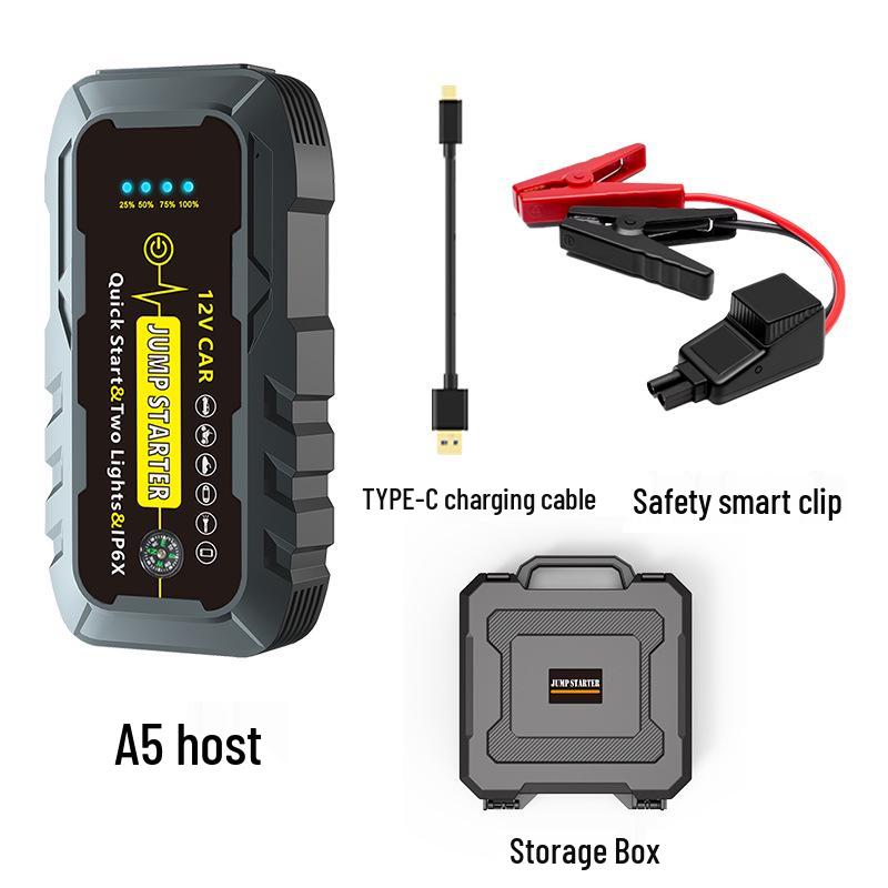 3000A Peak 12V Waterproof Car Jump Starter with High Capacity and IP66 Rating
