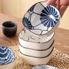 2/6Pcs Japanese Style Soy Sauce Dish Ceramic Small Serving Bowls Handmade Dipping Bowls  BBQ Party