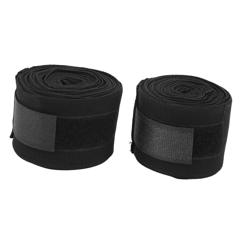 2pcs Boxing Handwraps Cotton 5m Quick Drying Semi Elastic Hook Design Sports Hand Wraps for Kickboxing Muay Thai