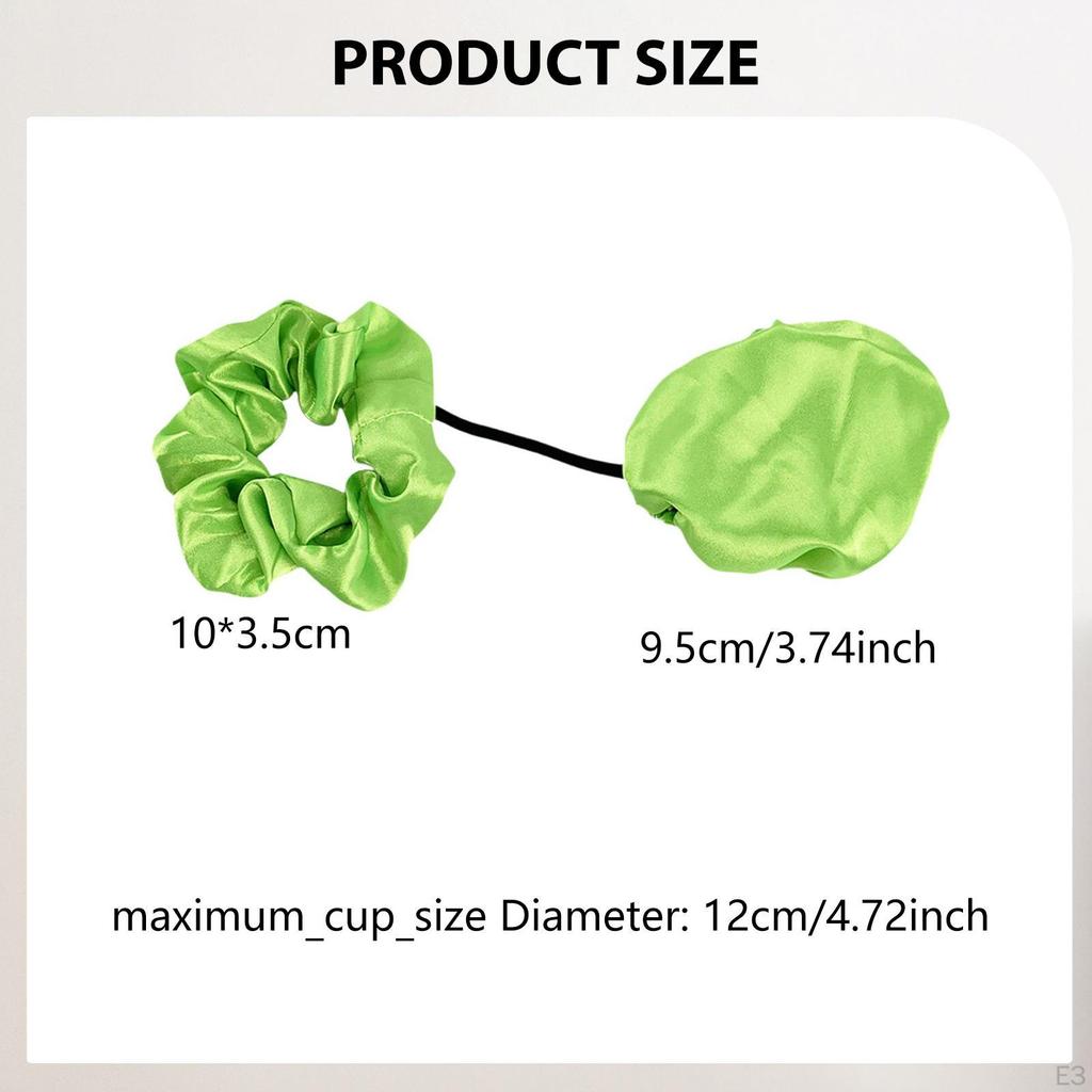 Kryt na nápoj Scrunchie Cover, Stylový chránič proti spikingu nápojů na pláž