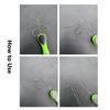 Fish Hook Threader Flexible Fly Tying Threader Knot Threader Tool Portable Fishing Hook Tie Tool GJ66807