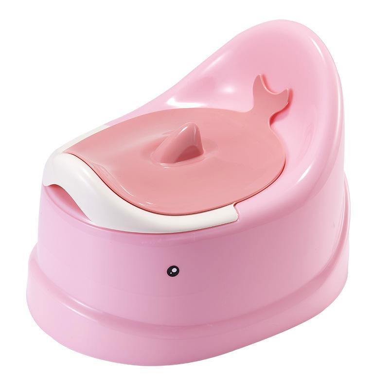 Toddler Potty Training Toilet Cute Whale Design Portable BPA Free Kids Toilet Seat for Daily Toilet Training